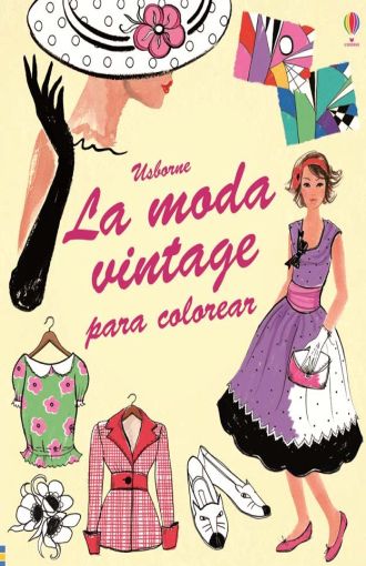 La Moda Vintage Para Colorear