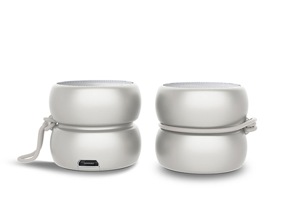Xp8102414St Yoyo New Wireless Finger Speaker Stereo White