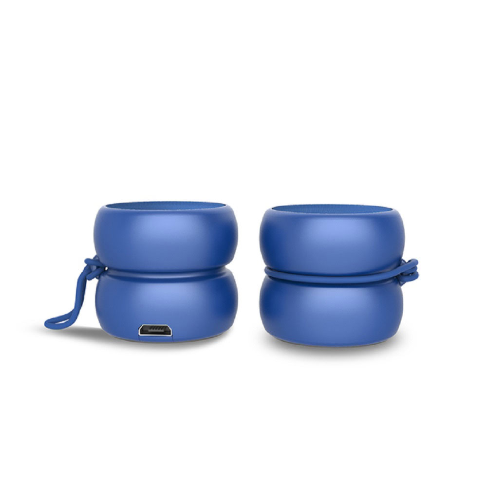 Xp8102416St Yoyo New Wireless Finger Speaker Stereo Blue