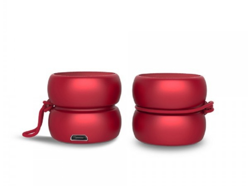 Xp8102415St Yoyo Wireless Finger Speaker Stereo Red