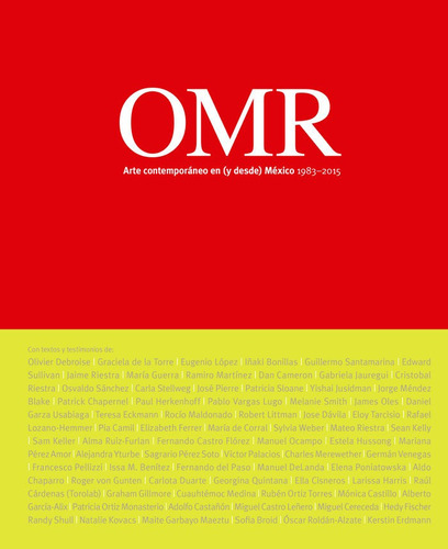 Omr Arte Contemporaneo En (Y Despues) Mexico