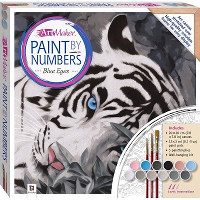 Blue Eyes Paint By Numbers (Art Maker)