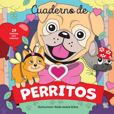 CUADERNO DE PERRIOS-COLOREAR