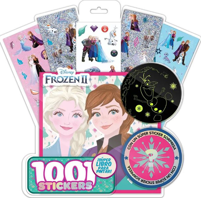 1001 Stickers Frozen II - Disney