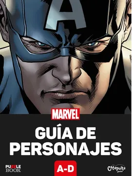 MARVEL GUIA DE PERSONAJES A-D (PUZZLE BOOK) (LIBRO + ROMPECABEZAS DE 300 PIEZAS )